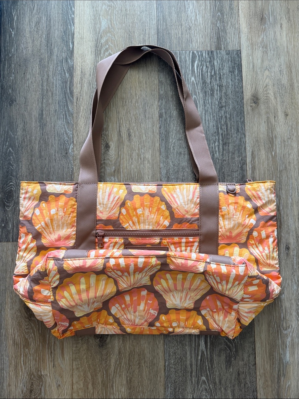 NWOT ALOHA Collection Nylon Tote, Sunrise Shell - Picture 6 of 6